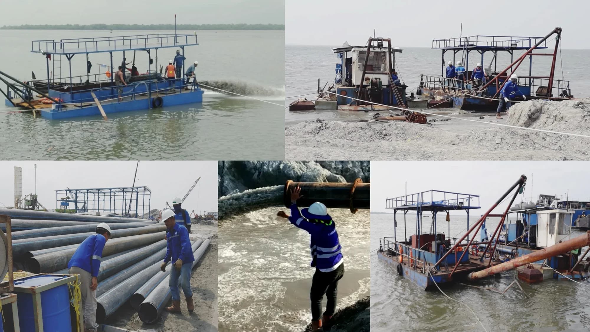 Project PT Samudera Biru Nusantara di PT WIKA Dredging Project