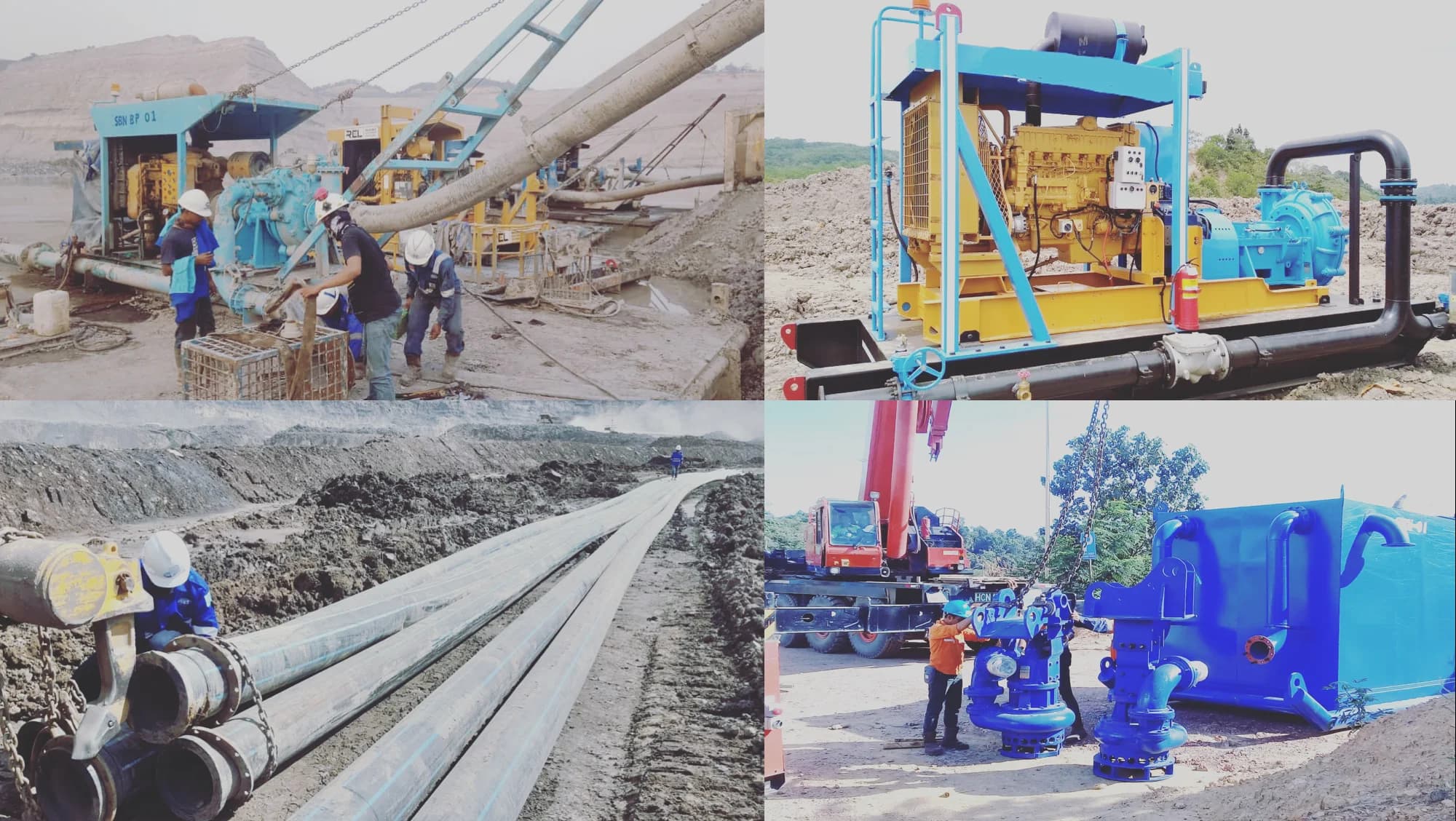 Project Pompa Slurry/Lumpur PT Samudera Biru Nusantara di PT Kaltim Prima Utama Coal